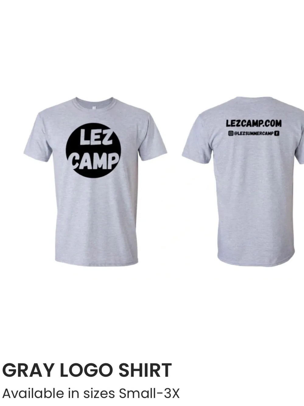 Lez Camp Shirt Unisex M